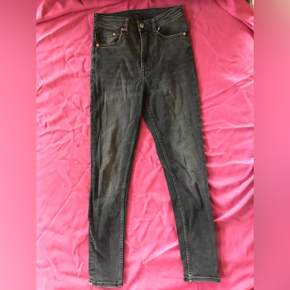 H&M skinny high rise jeans